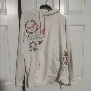 Lonely Ghost Girl Gang Scrawl Graphic
Hoodie Sweatshirt L